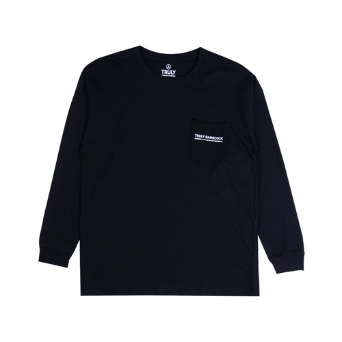 TRULY LONG SLEEVE T-SHIRT BLACK