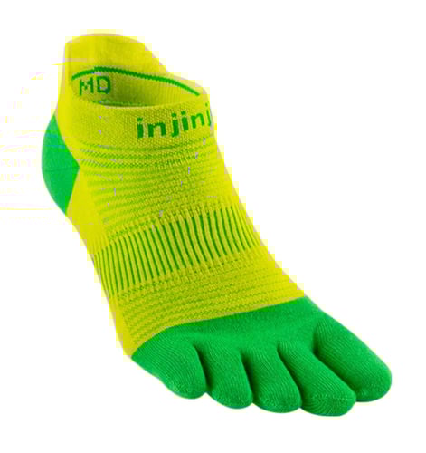 ถุงเท้าวิ่งแยกนิ้ว Injinji Run Lightweight No Show Unisex