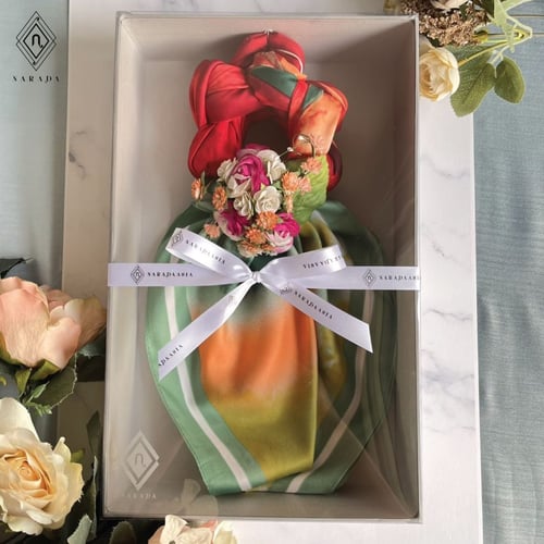 มาลัยผ้าคลุมไหล่  MF3