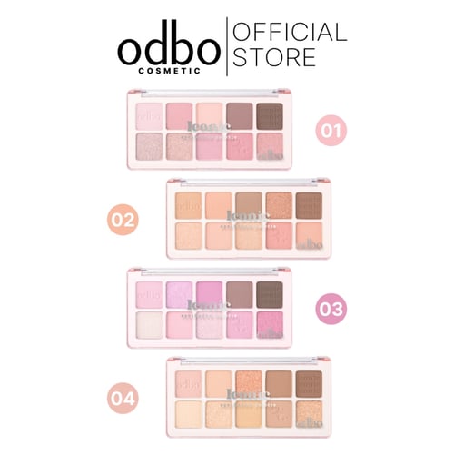 ODBO Iconic Eyeshadow Palette 7g