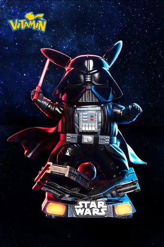 SD ดาร์กเวเดอร์ darthvader cos ปิกกะจู (มัดจำ)[[SOLDOUT]]