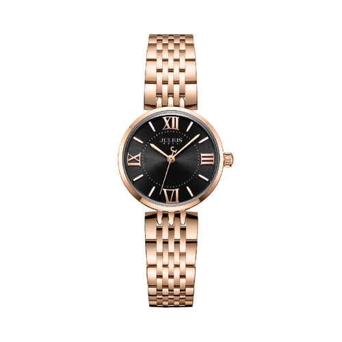 นาฬิกา Julius JA-1282 D สายสแตนเลส สีโรสโกลด์