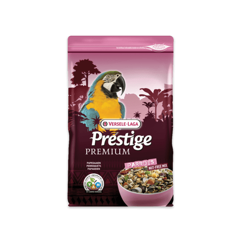 Versele-Laga Prestige Premium (Nut-Free) Parrots เวอร์เซเล ลากา อาหารนกแก้วใหญ่ (ไม่มีถั่ว) ขนาด 2 กิโลกรัม