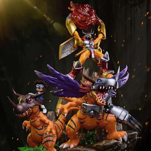 Digimon Adventure ตัวที่2 อากูม่อน X ไทจิ 5 in 1 GD Studio (มัดจำ) [[SOLDOUT]]