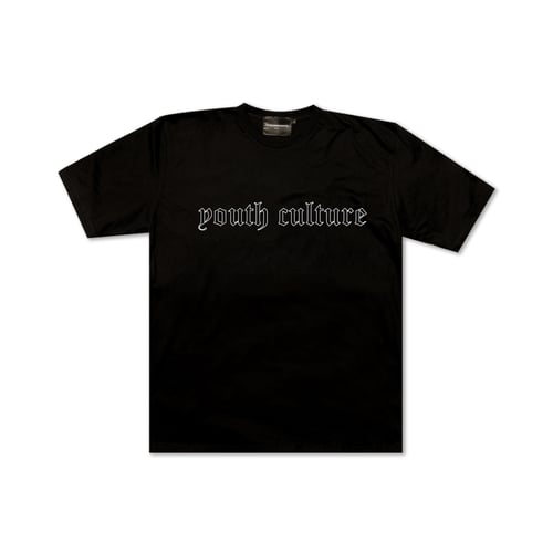 RUNDOWNYOUTH YOUTH CULTURE T-SHIRT BLACK