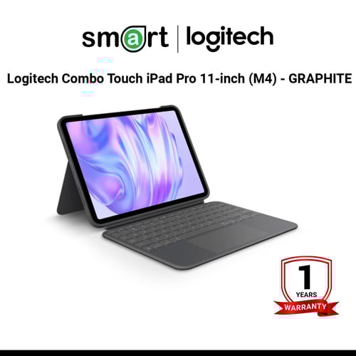 Logitech Combo Touch iPad Pro 11-inch (M4) - GRAPHITE - THAI
