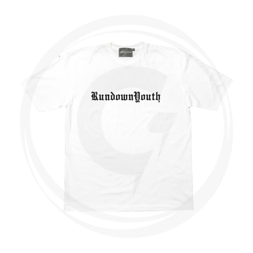 RUNDOWNYOUTH DIONYSUS T-SHIRT WHITE