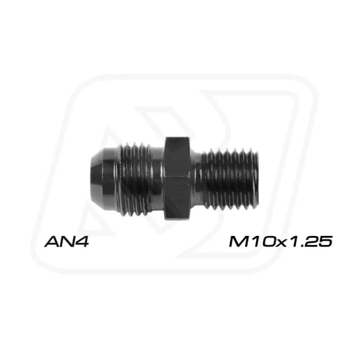 Billion ข้อลดเกลียว AN4 ออก M10x (1.0/1.25/1.5) BLUE/BLACK