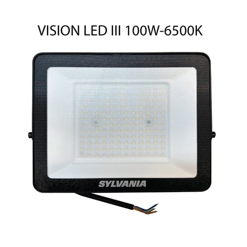 [สินค้าใหม่] SYLVANIA LED Floodlight โคมฟลัดไลท์แอลอีดี โคมสปอร์ตไลท์ VISION LED III 100W-6500K เดย์ไลท์