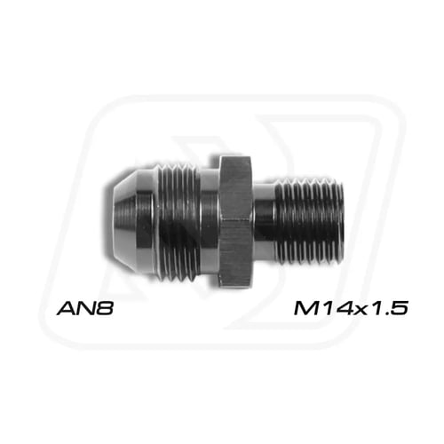 Billion ข้อลดเกลียว M14x1.5/โอริง ออก AN6/AN8/AN10 (BLUE/BLACK)