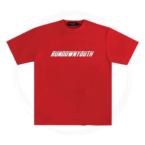 RUNDOWNYOUTH BLESSING 050 T-SHIRT RED