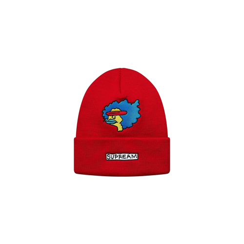 SUPREME GONZ RAMM BEANIE RED