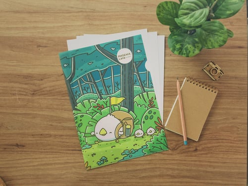 แฟ้มบันทึกเรื่องราวดีๆที่เกิดขึ้นในชีวิต (ลายเดินทางในป่า)