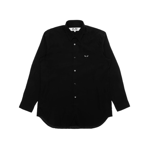 COMME DES GARCONS PLAY BLACK HEART SHIRT BLACK