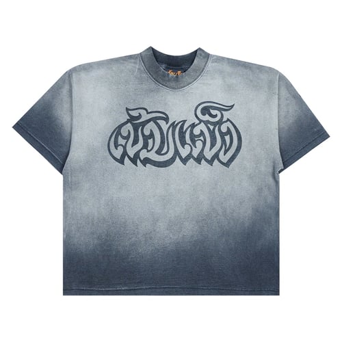 KEM2HAND BOXY T-SHIRT FADED BLACK