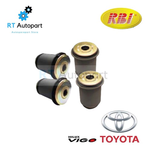 RBI บูชปีกนก Toyota Vigo Prerunner 2wd 4wd ปี03-12 Fortuner ปี04-15 / บู๊ชปีกนก บูทปีกนก บูธปีกนก วีโก้ / 48632-0K020 / 48655-0K020