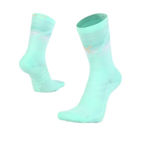 ถุงเท้ากันลื่น XZELIX Xplosive Sunrise Performance Crew Sock (GRIP/Non GRIP)