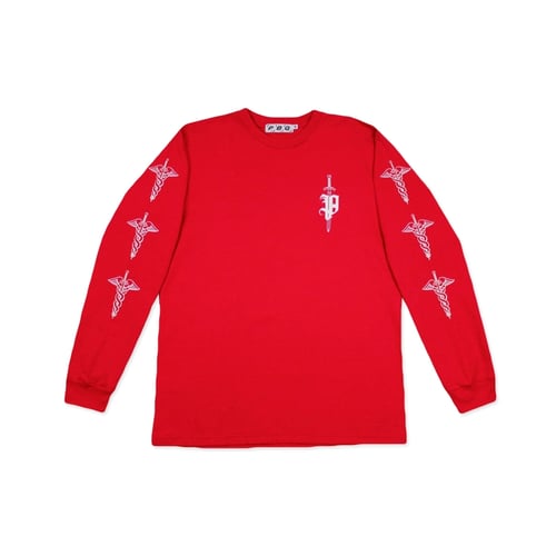 PRETTYBOYGEAR CLINIC L/S TEE RED