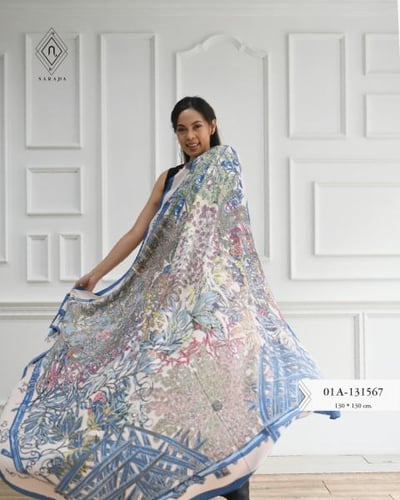ผ้าพันคอพิมพ์ลาย 01A-131567 