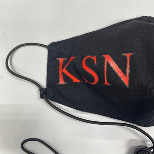 หน้ากากผ้าสกรีนชื่อ Pegasus  Sport + For XL XXL ปรับระดับสายได้