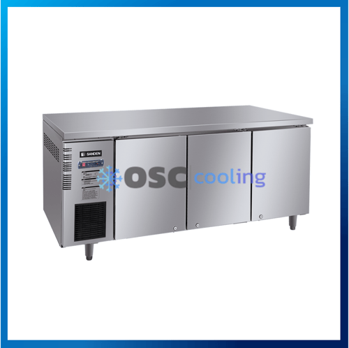 ตู้แช่เย็นเคาท์เตอร์สเตนเลส ความลึก 75 ซม. เกรด201 18.7 คิว [SCC-1802]