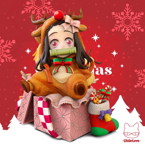 Nezuko cos Christmas เนซึโกะ คริสมัส คอสเพลย์ by Little Love (มัดจำ) [[SOLD OUT]]