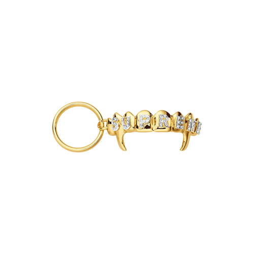 SUPREME FRONTS SS19 KEYCHAIN GOLD