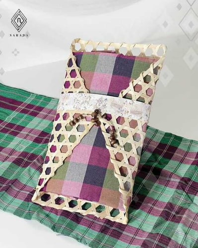 ผ้าขาวม้าหมักโคลน - TT153