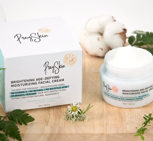 PREGSKIN BRIGHTENING AGE-DEFYING MOISTURIZING FACIAL CREAM