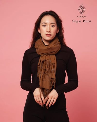 Cashmere Scarf  Sugar Burn