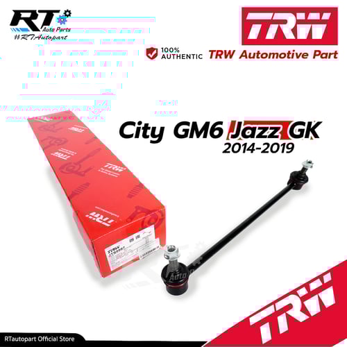 TRW ลูกหมากกันโคลงหน้า Honda City GM6 Jazz GK ปี13-18 / ลูกหมากกันโคลง / 51325-T5A-003 / 51320-T5A-003 / JTS9987 JTS9988