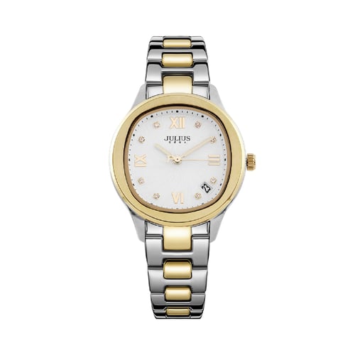 นาฬิกา Julius JA-1463 F สายสแตนเลส สีสองกษัตริย์