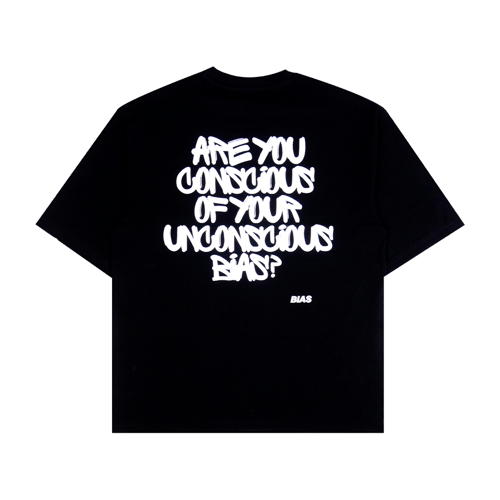 THE BIAS CLUB UNCONSCIOUS T-SHIRT BLACK