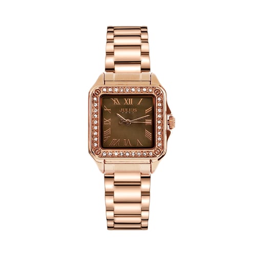 นาฬิกา Julius JA-1378 C สายสแตนเลส สีโรสโกลด์