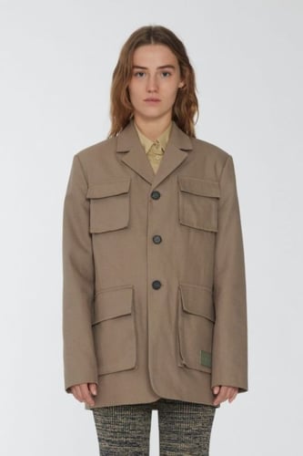 REMAIN - CANVAS POCKET BLAZER
