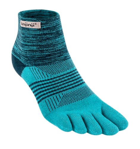 ถุงเท้าวิ่งเทรล Injinji Trail Midweight Mini Crew Women ผู้หญิง