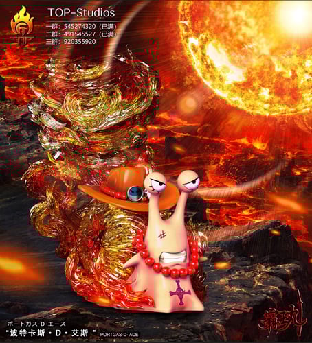 Ace จักพรรดิเพลิง Dendenmushi by TOP Studio (มัดจำ) [[SOLD OUT]]