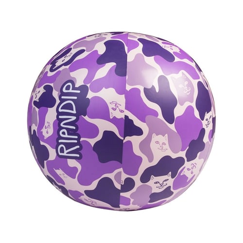 RIPNDIP BEACH BUM BEACH BALL PURPLE/CAMO