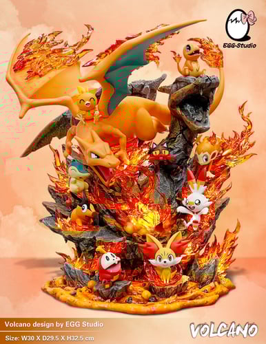 The Volcano รวมสายไฟ by Egg Studio (มัดจำ) [[SOLD OUT]]