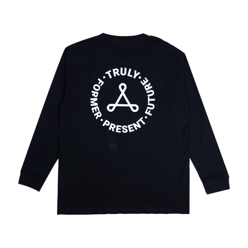 TRULY กลาปะ LONG SLEEVE T-SHIRT BLACK