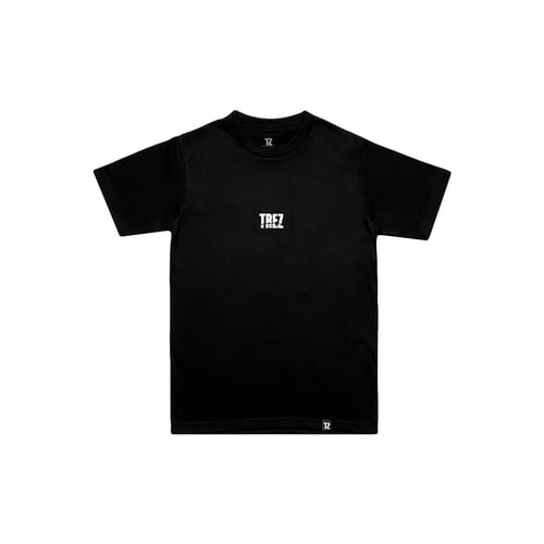 TZ WORLDWIDE SPLIT AMBIGRAM TEE BLACK