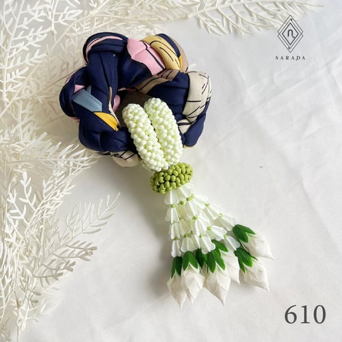 พวงมาลัยผ้าพันคอ พวงมาลัยผ้าคลุมไหล่ MN8