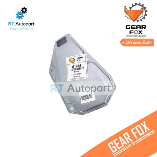 Gearfox กรองเกียร์ ออโต้ Mitsubishi Mirage Attrage ปี11-19 Suzuki Swift 1.2 Ciaz ปี11-18 / ปะเก็นเกีย ปะเก็นแครงเกียร์ / 1516003D1