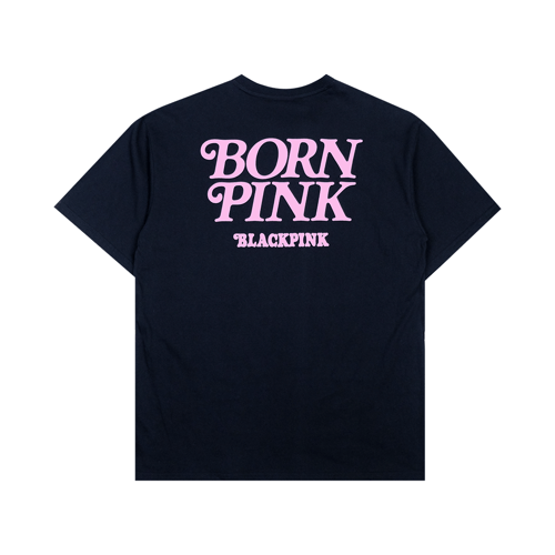 VERDY X BLACK PINK BORN PINK T-SHIRT BLACK