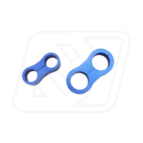 Billion ล็อคสายน้ำมัน AN4/AN6/AN8/AN10 ID 11.1mm. (BLUE/BLACK)