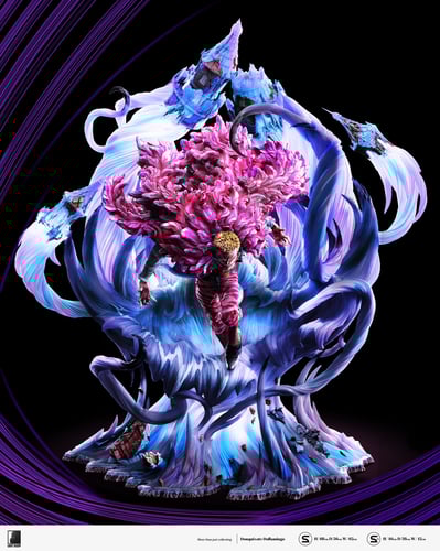 [S- สีม่วง] Donquixote Doflamingo “ The Joker “ โดฟลามิงโก้ เดอะโจ๊กเกอร์ by Last Sleep (มัดจำ) [[SOLD OUT]]