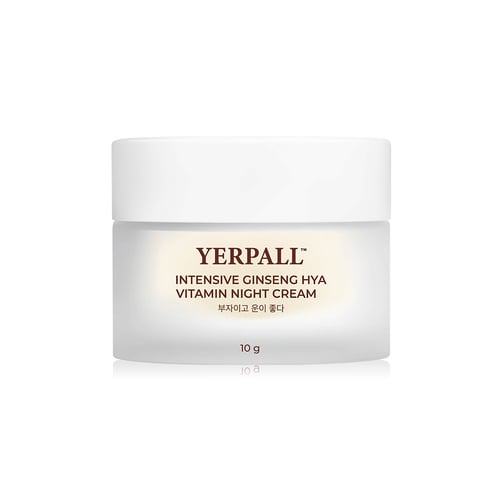 Yerpall Intensive Ginseng Hya Vitamin Night Cream 10g.