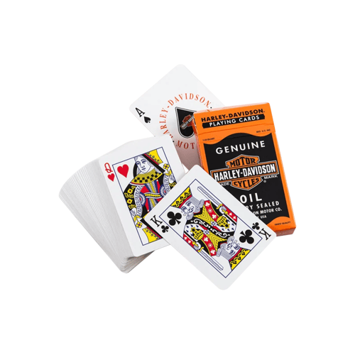 BICYCLE X HARLEY DAVIDSON GENUINE OIL CARDS MULTI