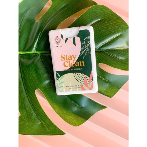 ❤️ สเปรย์แอลกอฮอล์ พกพาสะดวก!!! ถนอมผิว แห้งเร็ว Alcohol Spray 20 ml by NaradaAsia ❤️++20ml การ์ดสีขาว++