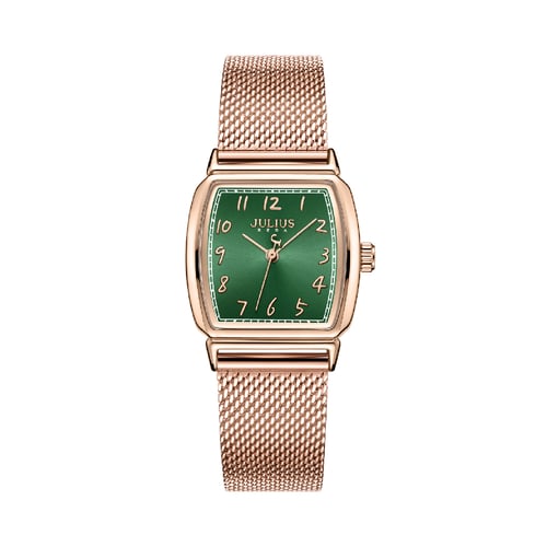 นาฬิกา Julius JA-1357 H สายสแตนเลสถัก สีโรสโกลด์